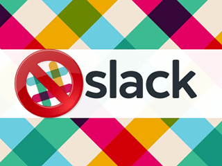 Excluir uma conta do Slack
